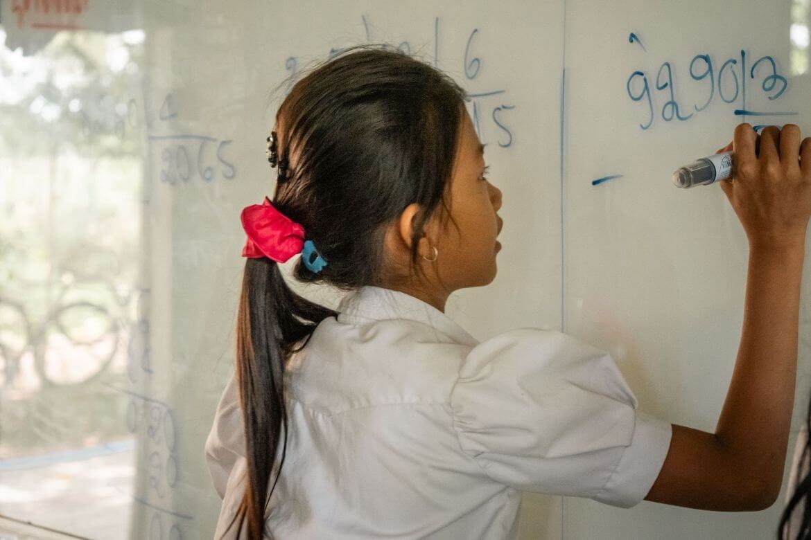 Son Sovanlida, grade 4 student, Athipadei Primary School, Puok District. Credit: UNESCO/Yuan Xu