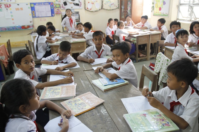 Students in a classroom in Viet Nam. Credit: GPE/Koli Banik